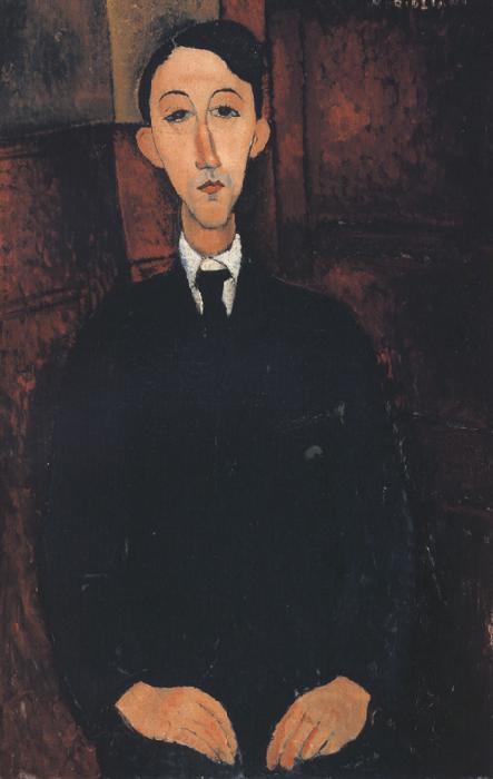 Amedeo Modigliani Portrait of the Painter Manuel Humbert (mk39) oil painting image
